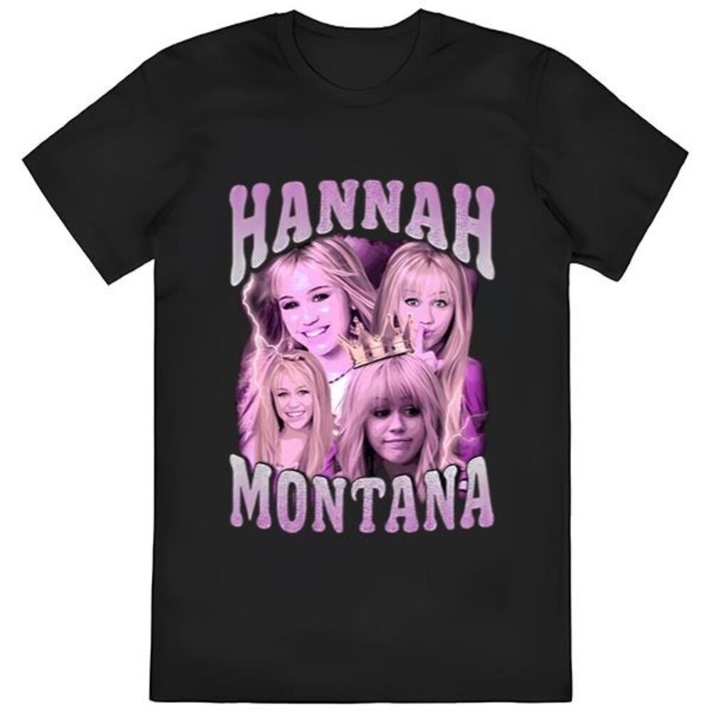 Hannah Montana Miley Cyrus Graphic T-Shirt Disney Pop Star Music Fan Merch 91